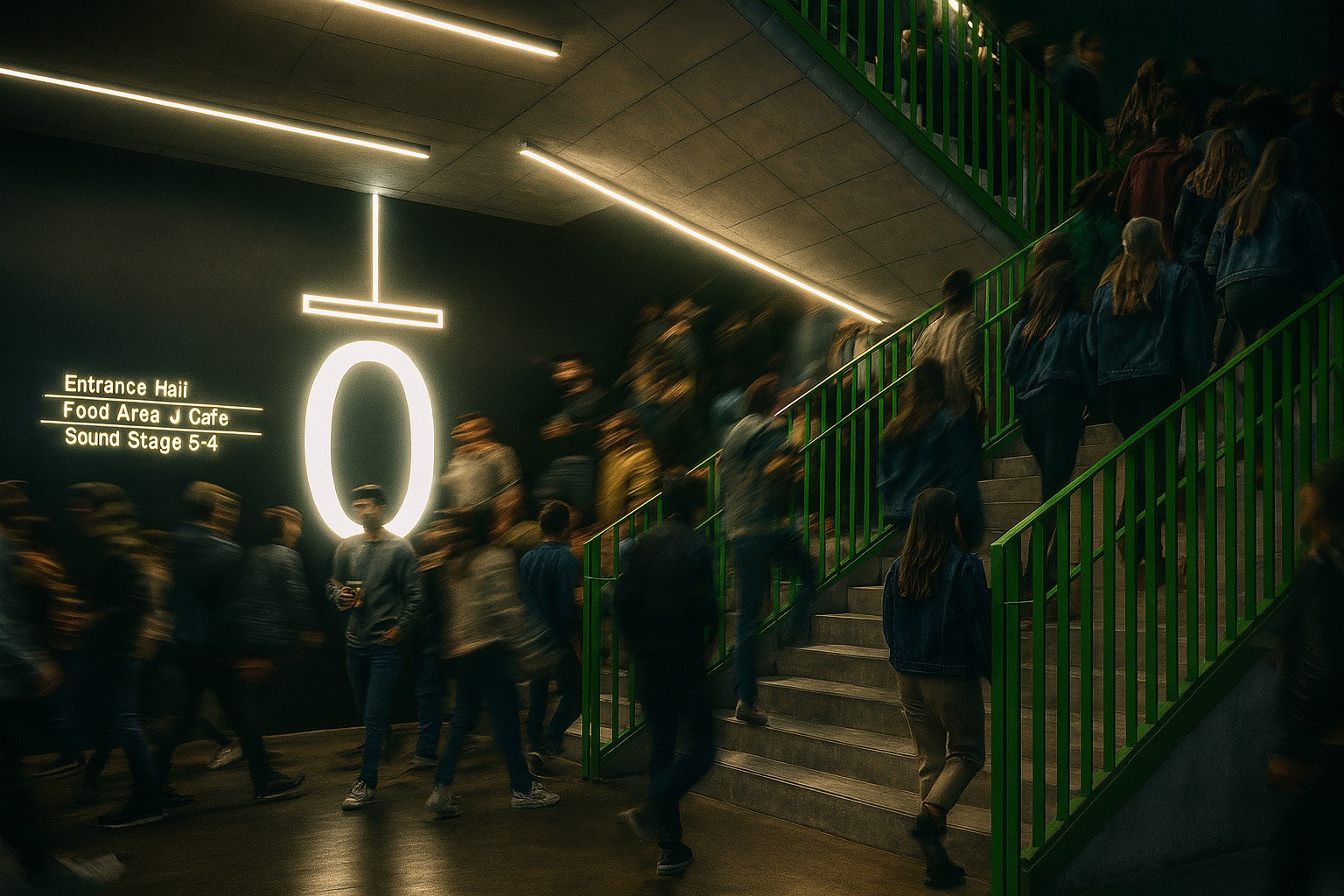 entrance hall — the arrivals concourse