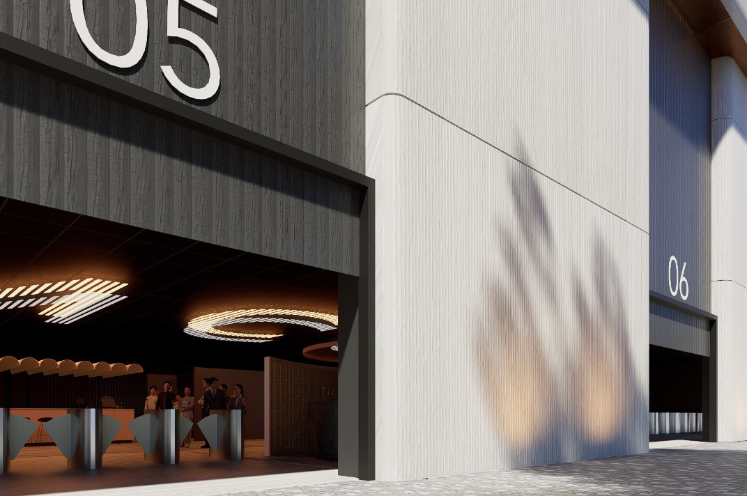 the studio — sound stages 05 and 06, daytime entry